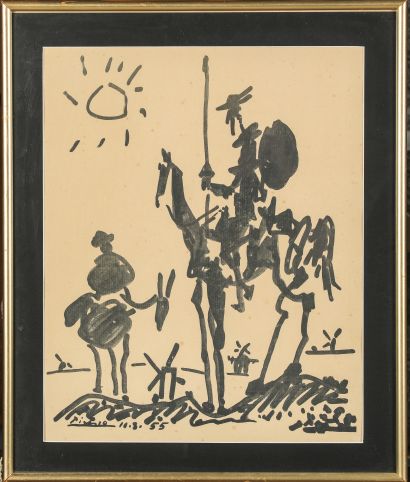 null Framed piece after Picasso

The matador

54x46cm