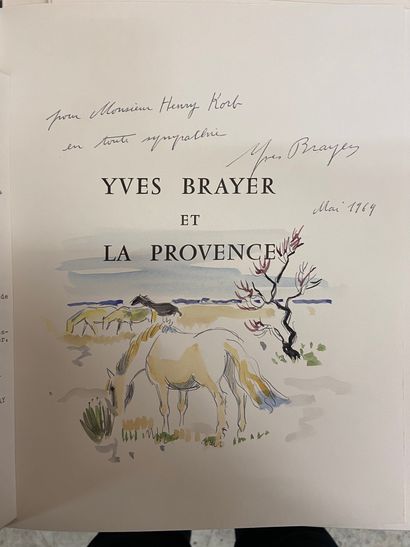 null André CHAMSON, Yves Brayer et la Provence, Edition Arthaud

Exemplaire numéroté...