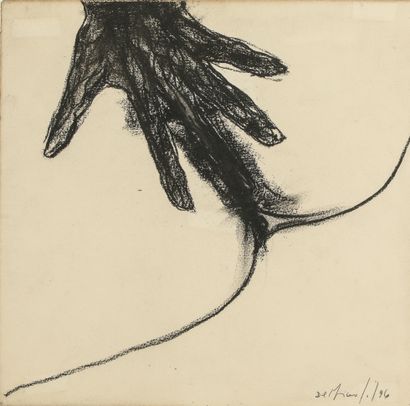 null The hand

Charcoal drawing signed in the lower right corner

33,5x34,5cm