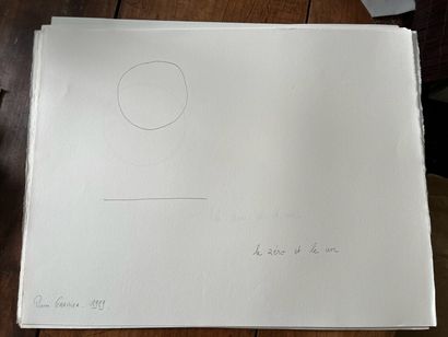 null 
Pierre GARNIER (Born in 1928)




26 drawings on Ingres arch paper, signed...