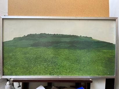 null Anonymous 20th century

"Green landscape"

Watercolor and gouache

53 x 104...