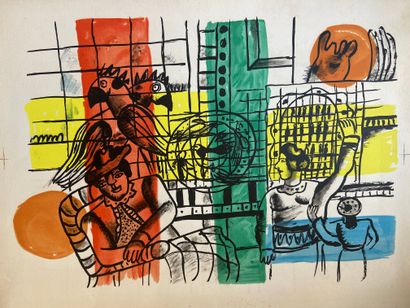 null 
#d'après Fernand LEGER (1881-1955)




"La ville" 1959




6 lithographies...