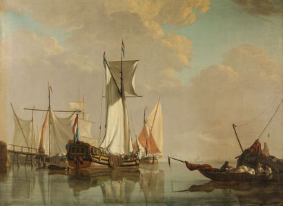 null Ecole Hollandaise du XVIIIème siècle, suiveur de Willem Van de Velde

Marine...