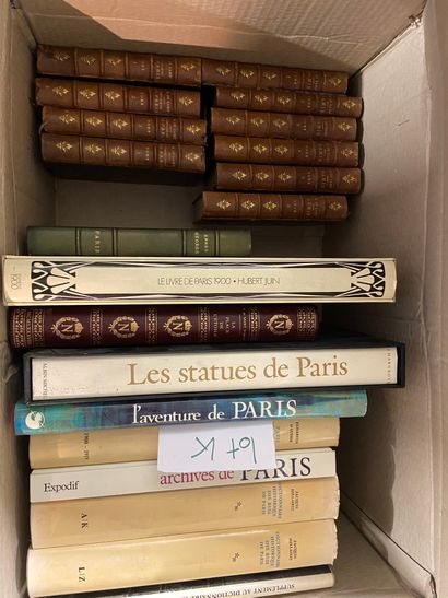 
[Paris] Lot d'une quinzaine de volumes,...