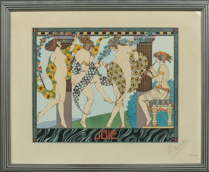 null Paul ALLIER (1883-1967)

Joie et Tristesse

Deux gravures en couleurs, 40x5...