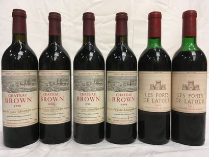 4 PESSAC LEOGNAN Château Brown 1995 75cl...