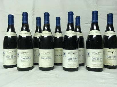 null 9 BEAUNE 1ER CRU rouge "Clos du Roi" Maison Chanson 2003 75cl 2 x e.t