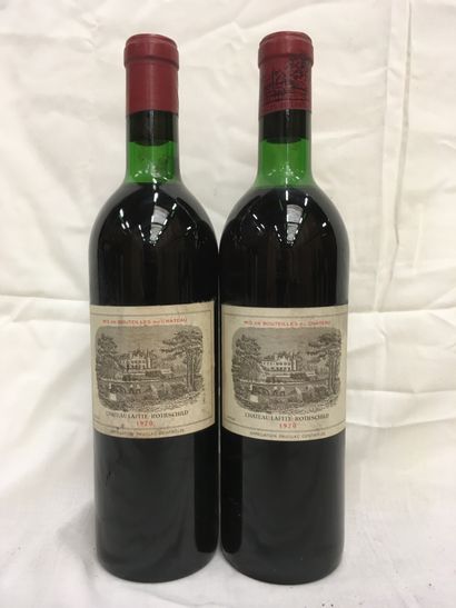 null 2 PAUILLAC Château Lafite Rothschild 1970 75cl b.g e.t