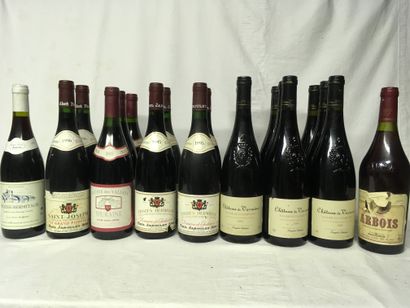  1 ARBOIS Rouge Domaine Dugois 1994 75cl e.a 
9 SAUMUR CHAMPIGNY rouge Langlois Château...