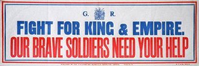 null «Fight for King & Empire. Our brave soldiers need your help» Impr. London (76...