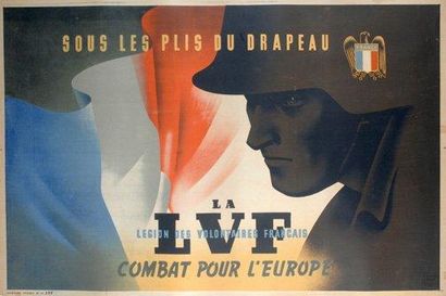 null «Sous les plis du drapeau, la LVF combat pour l'europe» Impr. spéciale de la...