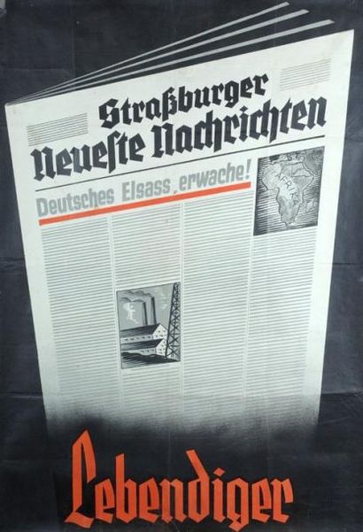 null «Strasburger neueste Nachrichten Deutsches Elsass, erwache! LEBENDIGER» (Journal)...