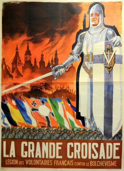 null «La Grande Croisade, LÉGION DES VOLONTAIRES FRANÇAIS contre le Bolchevisme»...