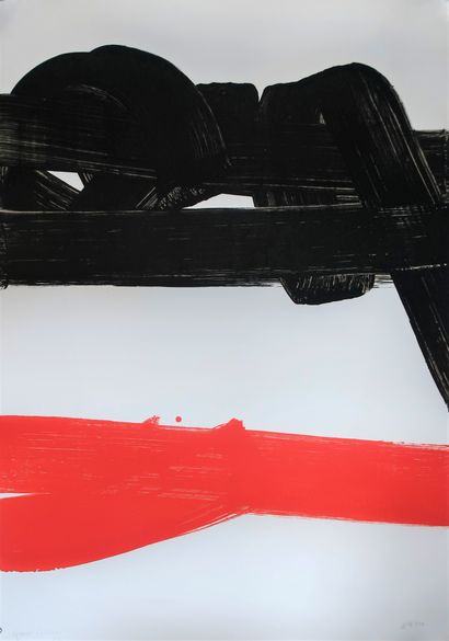 null 
Pierre SOULAGES (1919-2022)




Lithographie N° 27, 1969




Lithographie en...