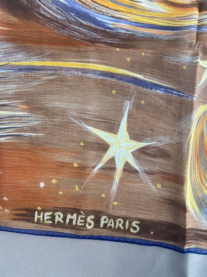 null HERMÈS, Paris

Carré mousseline de soie imprimée, titré " Feu du Ciel " par...