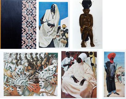 IACOVLEFF (ALEXANDRE) «Dessins et peintures d'Afrique exécutés au cours de l'expédition...