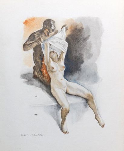 OVIDE «L'art d'Aimer» Paris, Editions Athena, 1948. Illustration de DERAMBURE. Exemplaire...