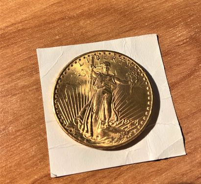 Etats-Unis :
1 pièce de 20$ Or de 1924
Poids...