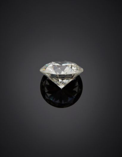 null VAN CLEEF & ARPELS
BAGUE en platine (min. 800‰) serti d'un diamant taille brillant...