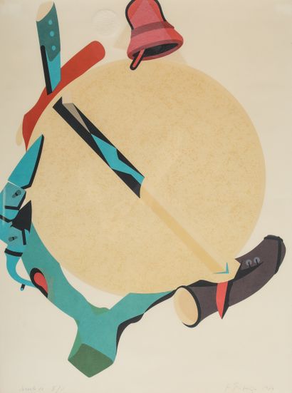 Herve TELEMAQUE (1937-2022)
Composition
Lithographie...