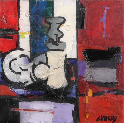 null Claude VENARD (1913-1999)
Composition
Huile sur toile
75 x 75 cm