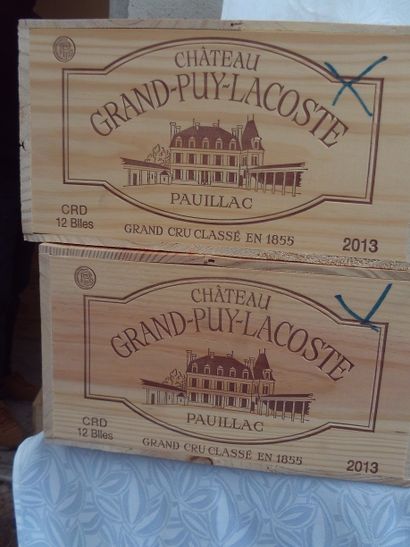 null 24 CHATEAU GRAND PUY LACOSTE Pauillac 2013 75cl