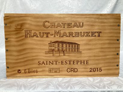 6 CHÂTEAU HAUT MARBUZET Saint Estèphe 2015...