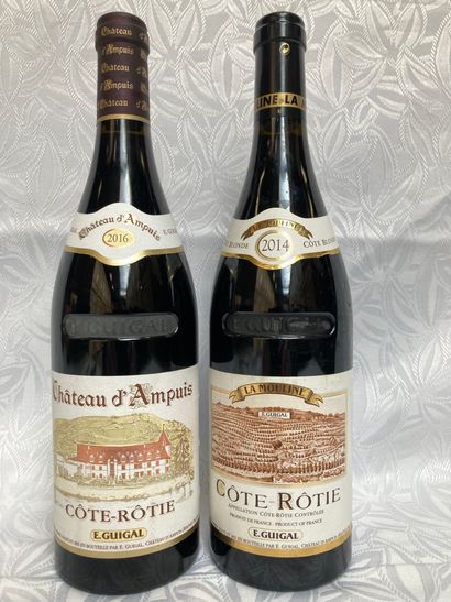 1 Bottle COTE ROTIE La Mouline E.Guigal 2014...