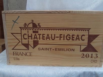 null 12 CHATEAU FIGEAC Saint Emilion GC 2013 75cl