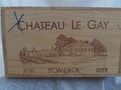 null 12 CHATEAU LE GAY Pomerol 2013 75cl