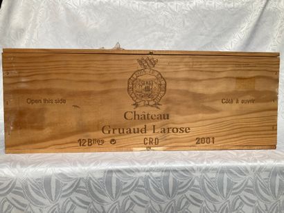 null 12 CHÂTEAU GRUAUD LAROSE Saint Julien 2001 75cl CBO