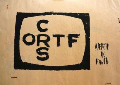 MAI 68 «CRS-ORTF» - Atelier de ROUEN. (22 x 30) - Etat B