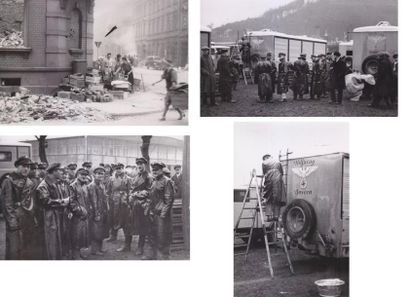 ALLEMAGNE 22 Photographies (11,5 x 17,5) montée du Nazisme 1er Mars 1935 Hilfszaug...