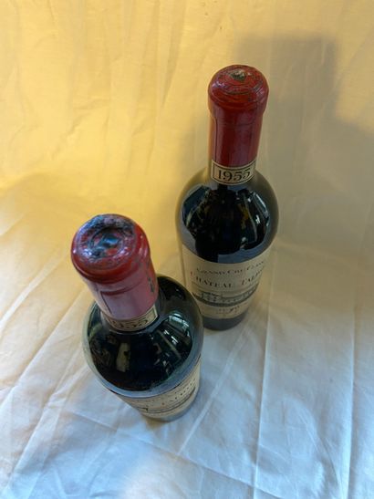 null 2 bottles CHÂTEAU TALBOT Saint Julien Médoc GCC 1955 75cl E.T. B.E.
1 bottle...