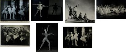 André GARIMOND (1912-1983) Ballets 40 Tirages argentiques, signées, Différentes ...