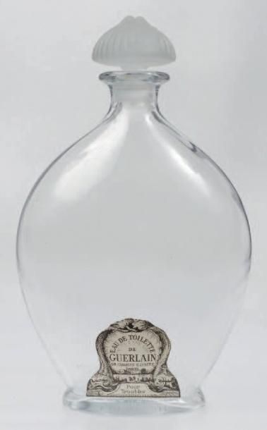 Guerlain «Pour Troubler» Flacon en verre modèle «goutte», réalisé par les verreries...