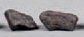 null LOT: MÉTÉORITE de type CHONDRITE de Zagora (Maroc), 2,5cm, Chondrite NWA, 3...
