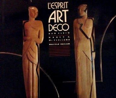 null Lot de 3 Livres L'esprit Art Deco, Bookking International, Paris 1991. Leon...