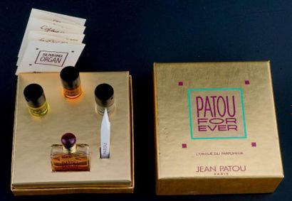 Jean Patou «PATOU FOR EVER» COFFRET «L'ORGUE DU PARFUMEUR» Coffret comprenant un...
