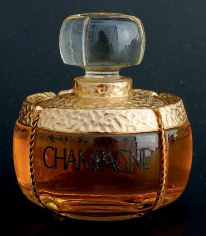 Yves Saint LAURENT «CHAMPAGNE» Flacon en verre, Eau de toilette, PDO, 50ml