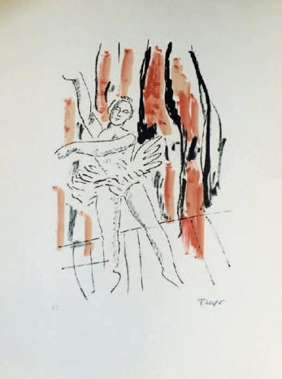 Fernand LÉGER (1881-1955) IN LA VILLE. Album illustré de 29 estampes en couleurs....