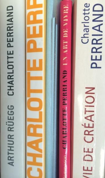 CHARLOTTE PERRIAND Ensemble de 5 livres sur l'artiste Charlotte PERRIAND, A.RÜEGG... Gazette Drouot