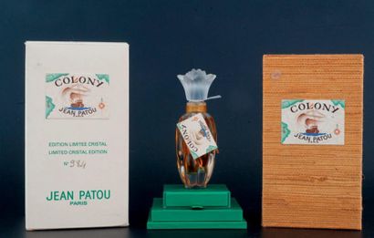 Jean Patou «COLONY» Flacon en cristal en forme d'ananas. Série limitée et numérotée....