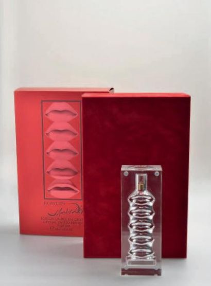 Salvador DALI «RUBYLIPS» Ce flacon est une véritable sculpture surréaliste. Edition...