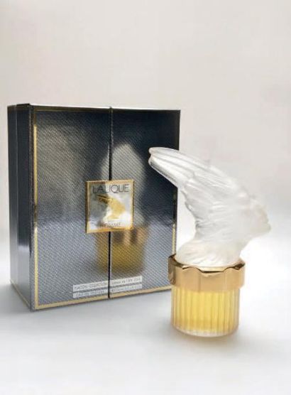 LALIQUE FRANCE COLLECTION MASCOTTE MODÈLE «PHÉNIX» Flacon en cristal, série limitée...