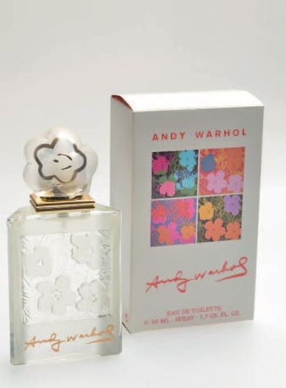 ANDY WARHOL Eau de toilette 50mL vapo + coffret titré