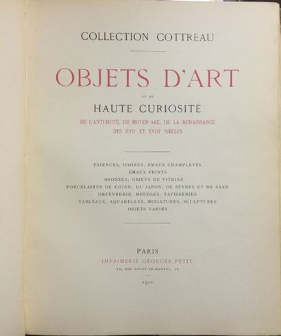 null Catalogues de la Collection GUERAULT, 1935 (2 volumes) Rare catalogue de la...