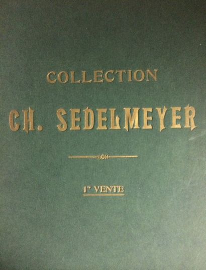 null Quatre Catalogues de la vente de la Collection Ch. SEDELMEYER. Tableaux... 16...