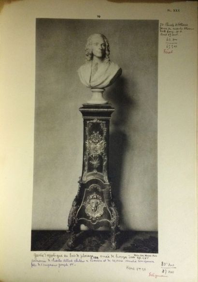 null Catalogue vente Collection DUTASTA, Galerie PETIT, Paris 1926 Collection LEHMANN...