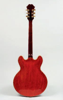 null Guitare électrique de marque EPIPHONE modèle Sheraton de 1968 n° de série 537...